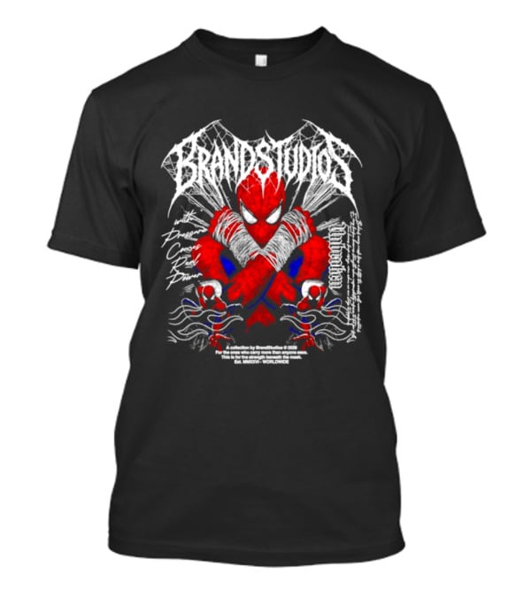 Spider Man With Pressure Comes Great Power Every Hero Has Fought A Battle T-Shirt