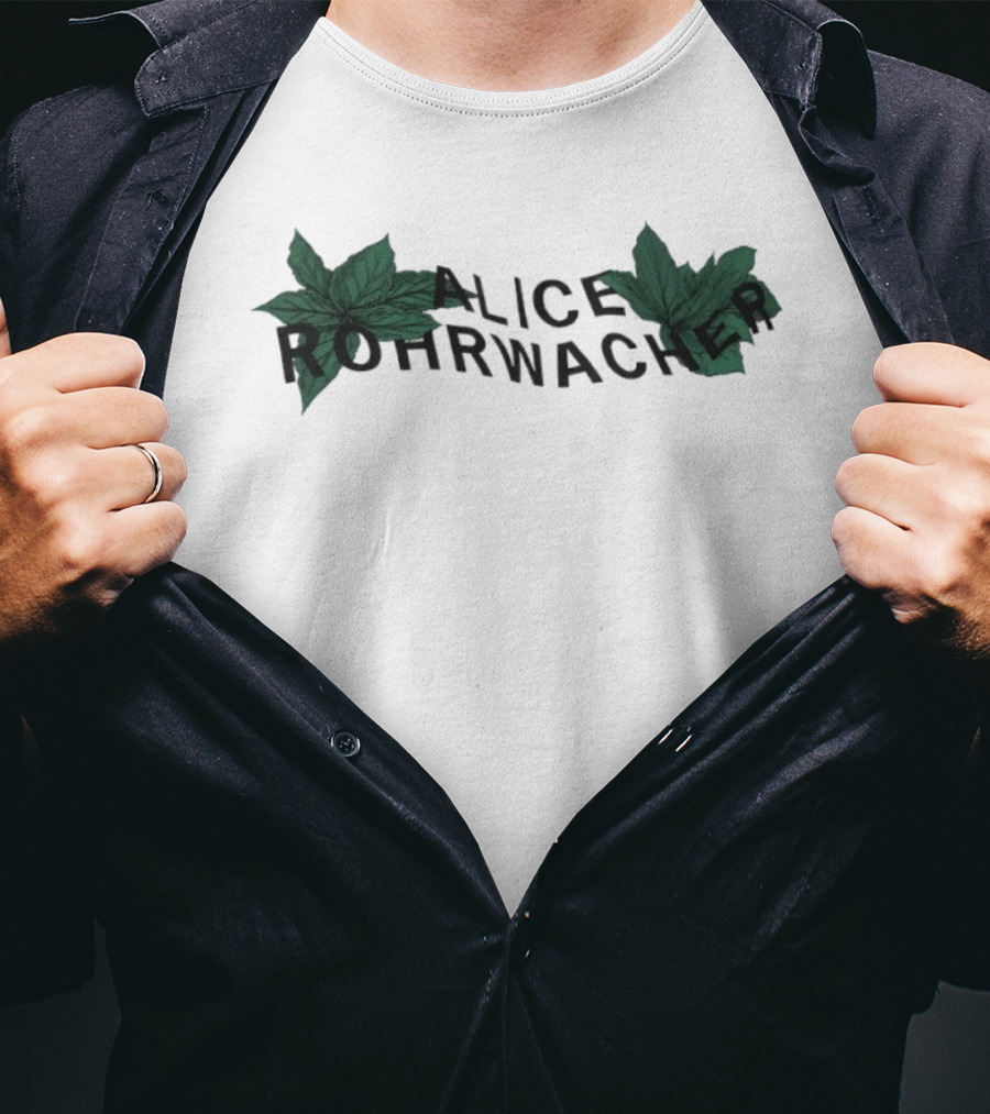 Alice Rohrwacher Leaf Motif T-Shirt