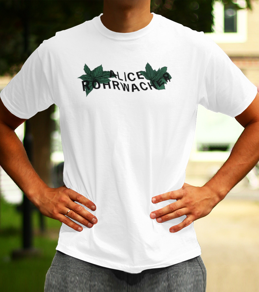 Alice Rohrwacher Leaf Motif T-Shirt