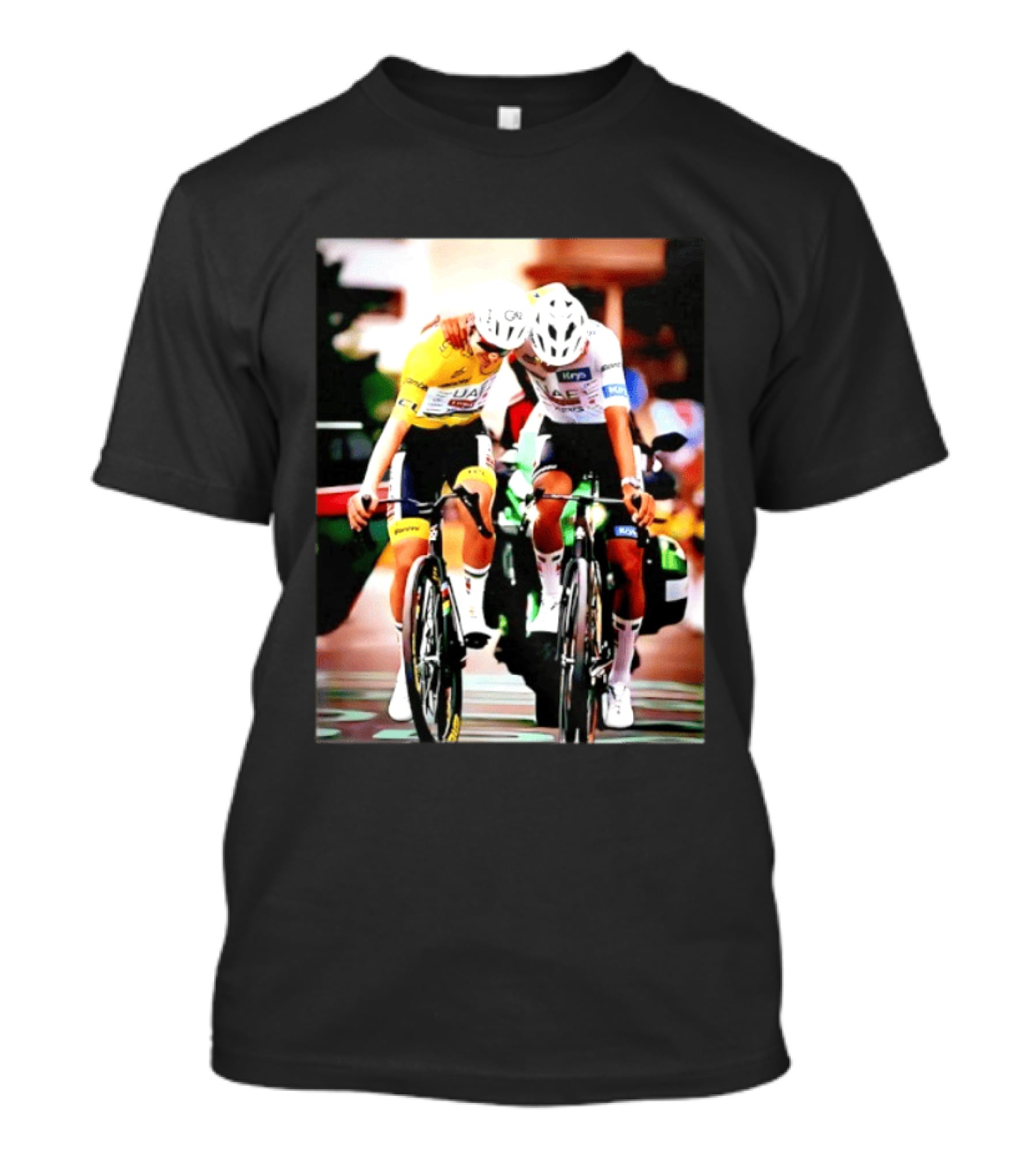 Tadej Pogacar Isaac Del Toro 2026 Tour De France Cyclist Duo T-Shirt