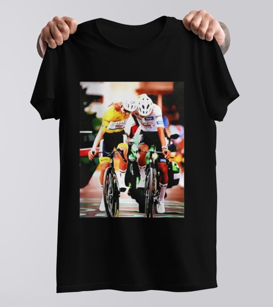 Tadej Pogacar Isaac Del Toro 2026 Tour De France Cyclist Duo T-Shirt