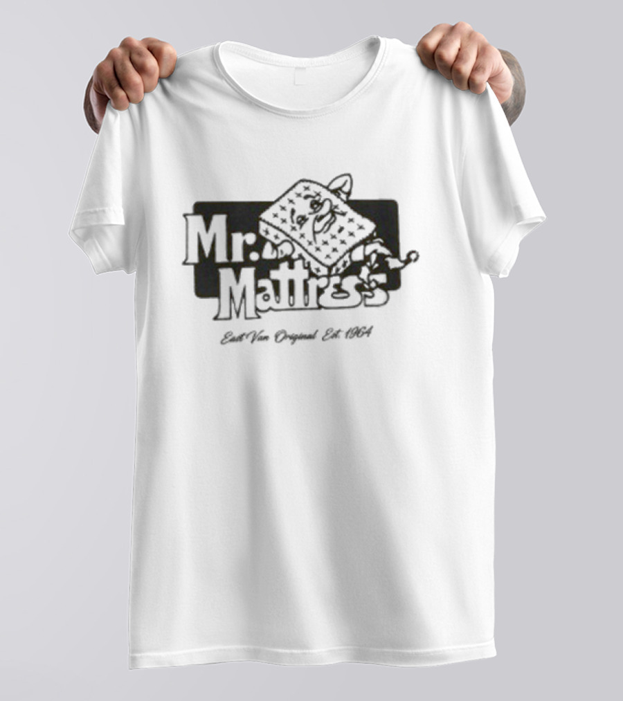 Avan Jogia Flippable GOLD Mr Mattress Better Deeper Stronger T-Shirt