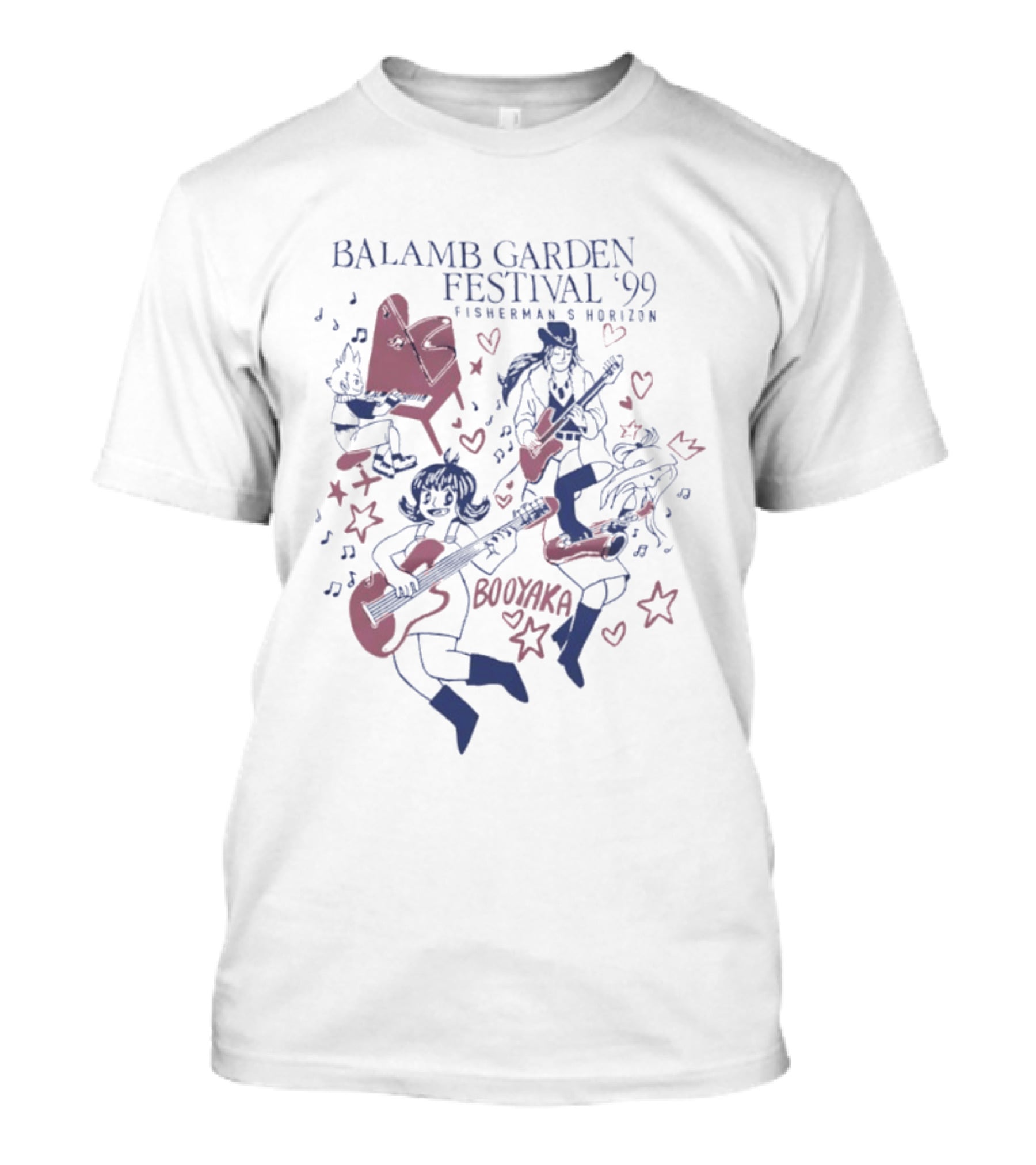 Balamb Garden Festival 99 Fisherman's Horizon Booyaka Music Celebration T-Shirt
