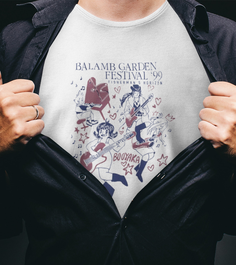 Balamb Garden Festival 99 Fisherman's Horizon Booyaka Music Celebration T-Shirt