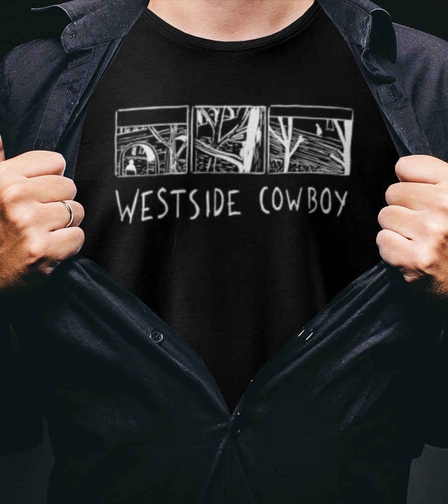 Westside Cowboy Store Classic Black Western T-Shirt