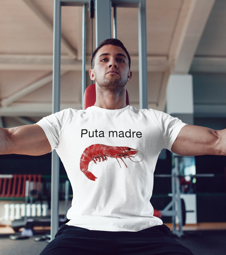 Puta Madre Red Shrimp T-Shirt