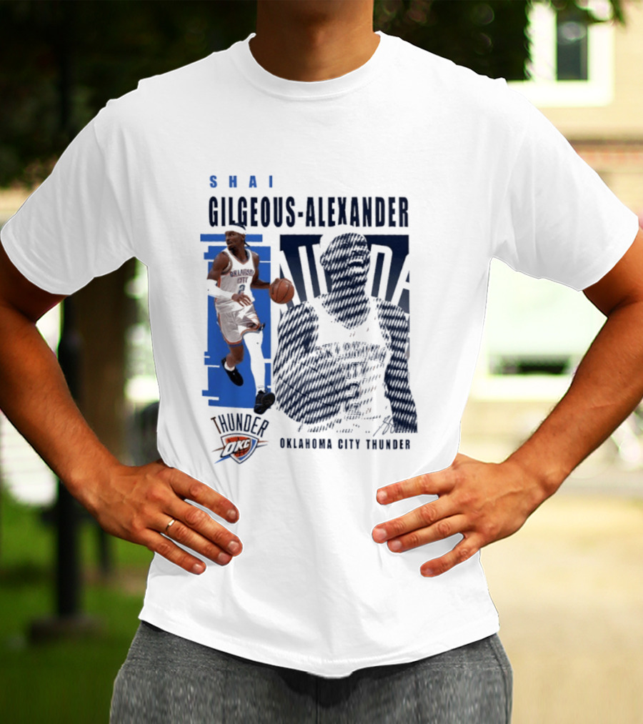 Shai Gilgeous Alexander Oklahoma City Thunder NBA Basketball Highlights 2026 T-Shirt