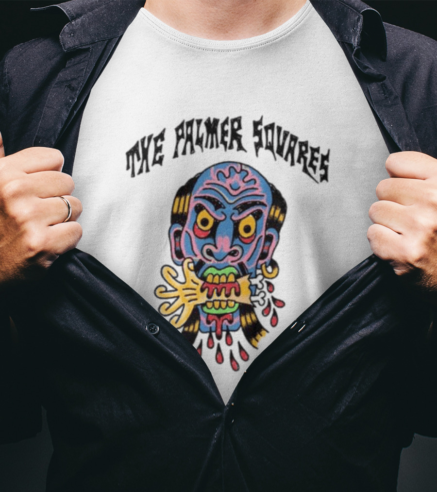 The Palmer Squares TPS Flesh Eater Iconic Horror T-Shirt