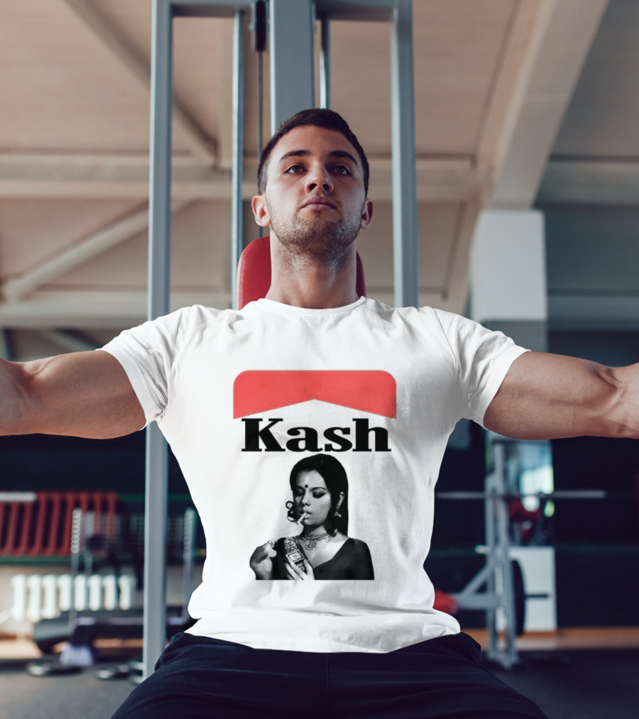 Mumtaz Kash Marlboro Iconic Red Collar T-Shirt
