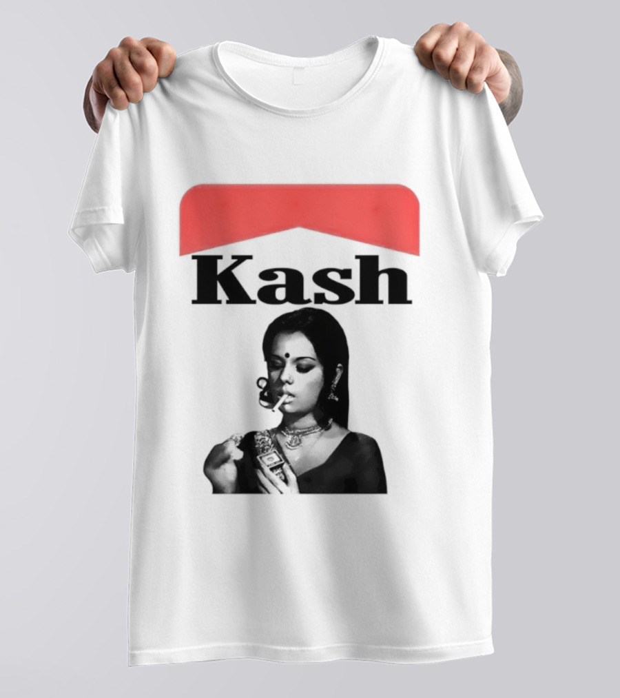 Mumtaz Kash Marlboro Iconic Red Collar T-Shirt