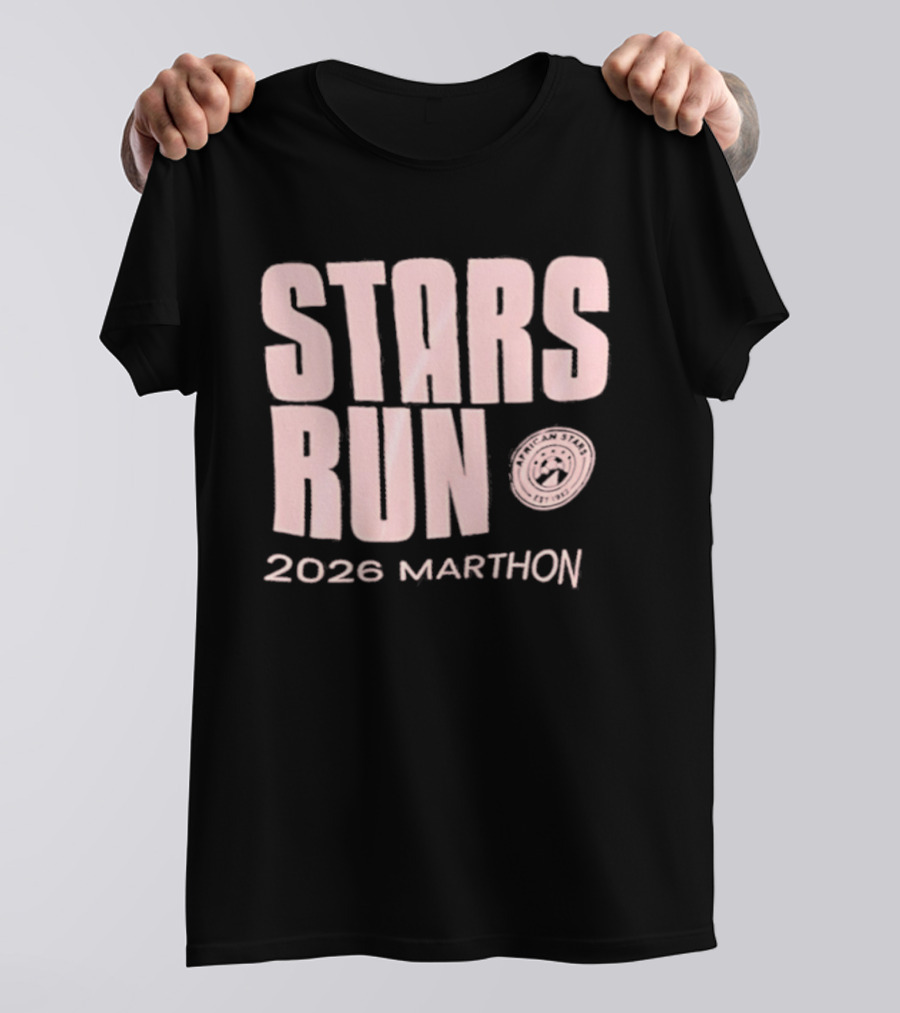 African Stars Marathon Run 2026 T-Shirt
