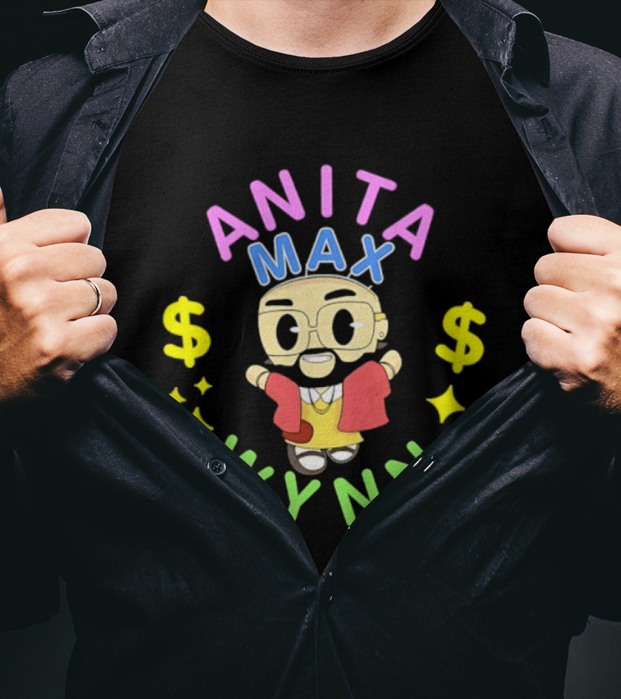 Anita Max Wynn Drake OVO Rap Meme Dollar Signs T-Shirt