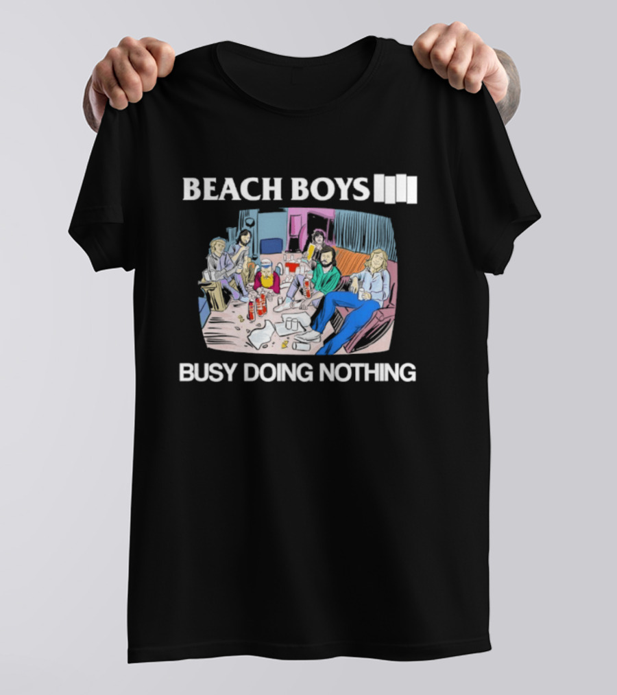 Beach Boys Busy Doing Nothing Brian Wilson Couch Scene T-Shirt