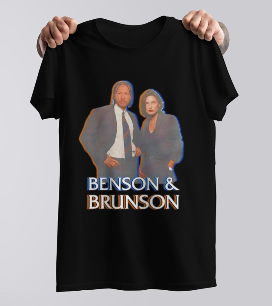 Benson And Brunson TV Show Characters T-Shirt
