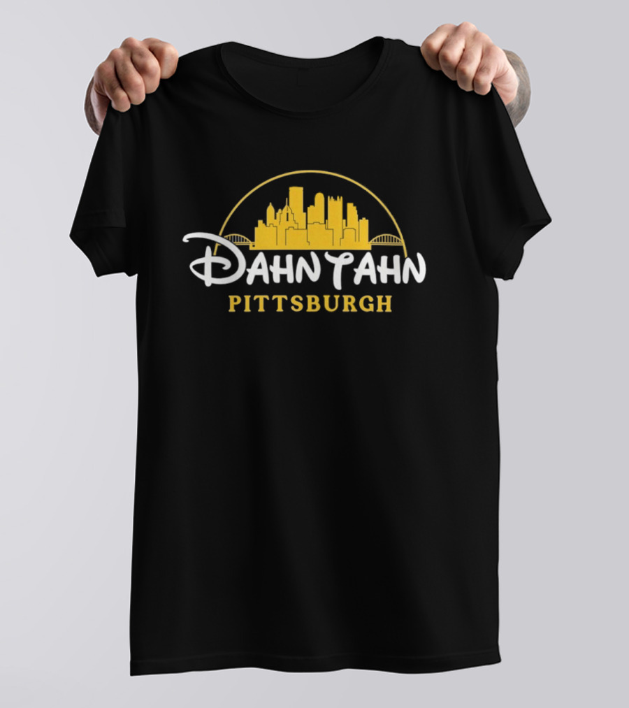 Dahntahn Pittsburgh City Skyline Magic T-Shirt