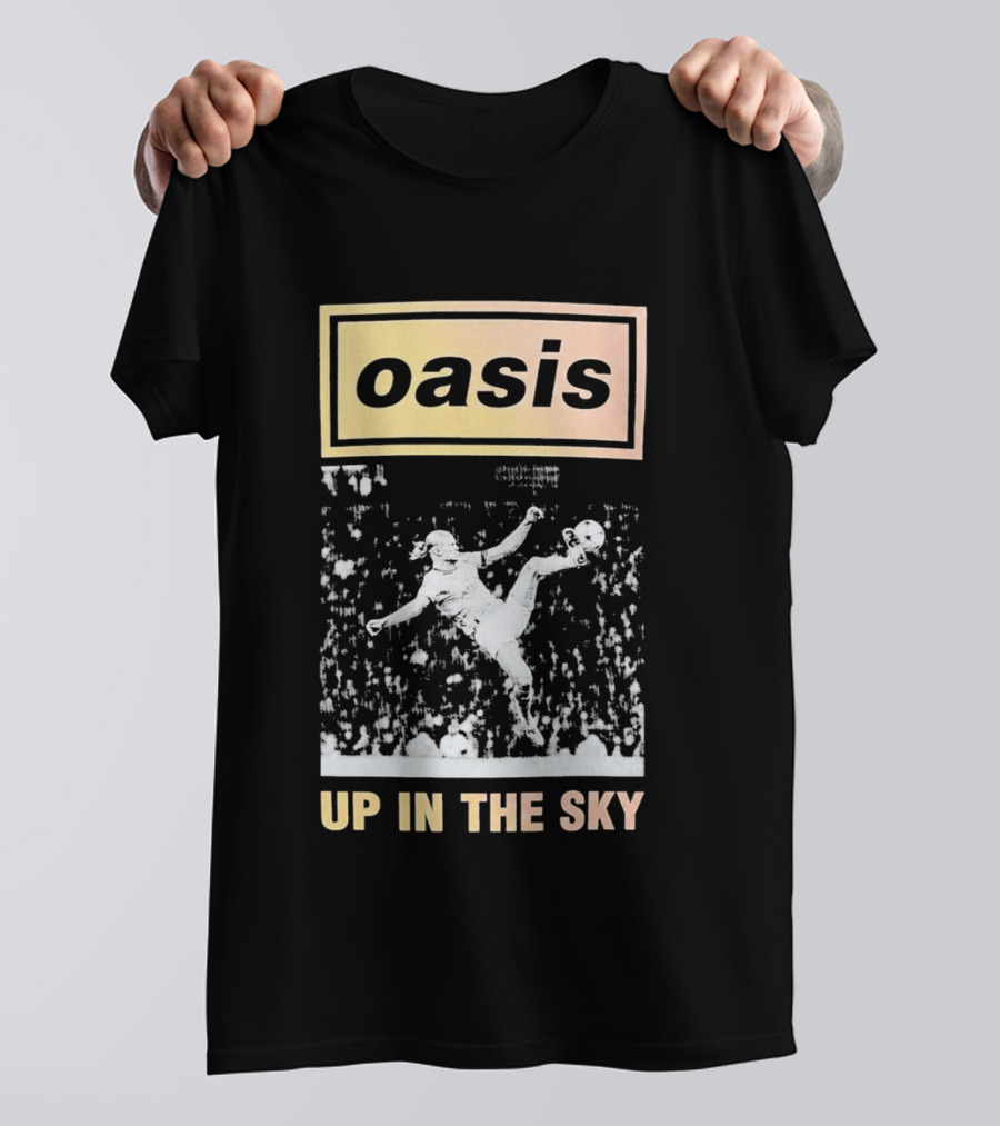 Oasis Up In The Sky Erling Haaland Soccer Kick T-Shirt