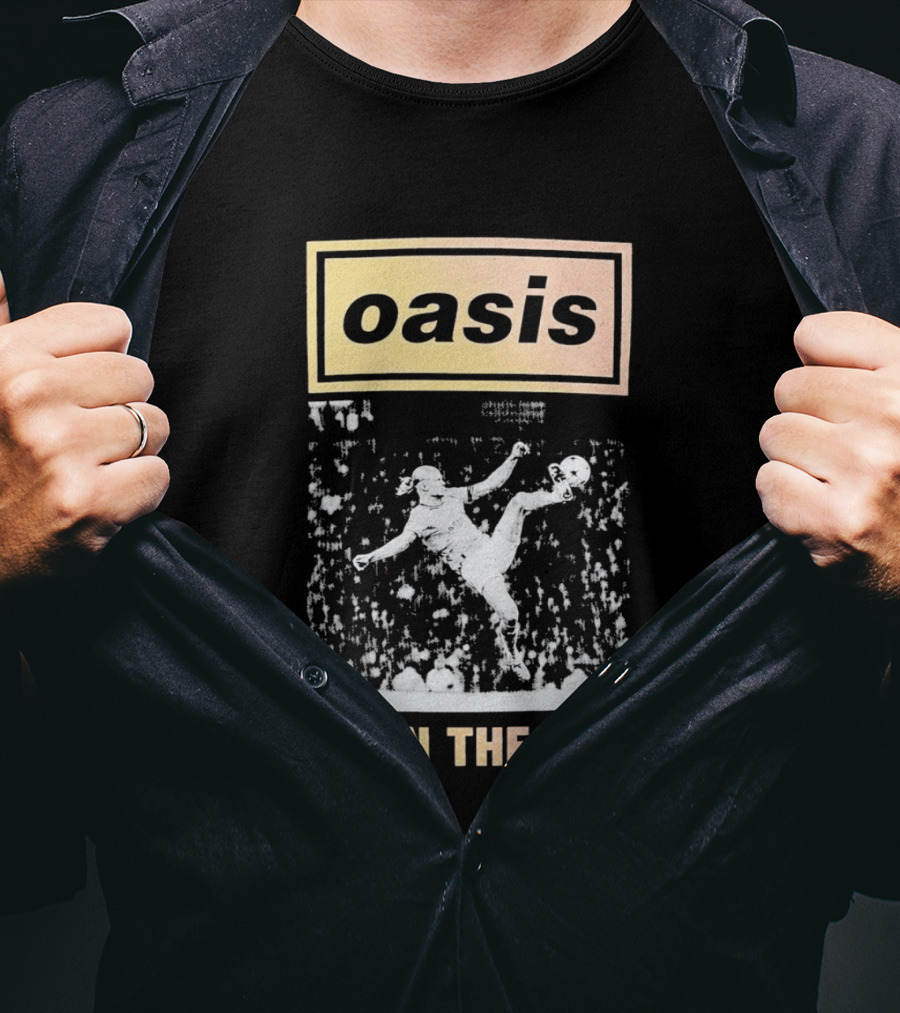 Oasis Up In The Sky Erling Haaland Soccer Kick T-Shirt