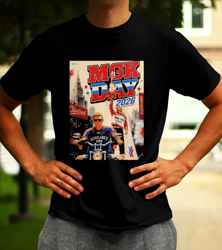 MGK Day 2026 Cleveland Music Event With Cleveland's Own T-Shirt
