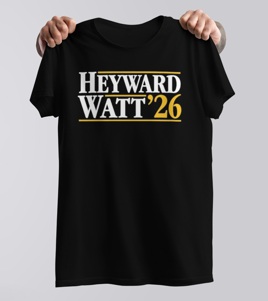 Heyward Watt '26 Pittsburgh Steelers Football Fan Gear T-Shirt