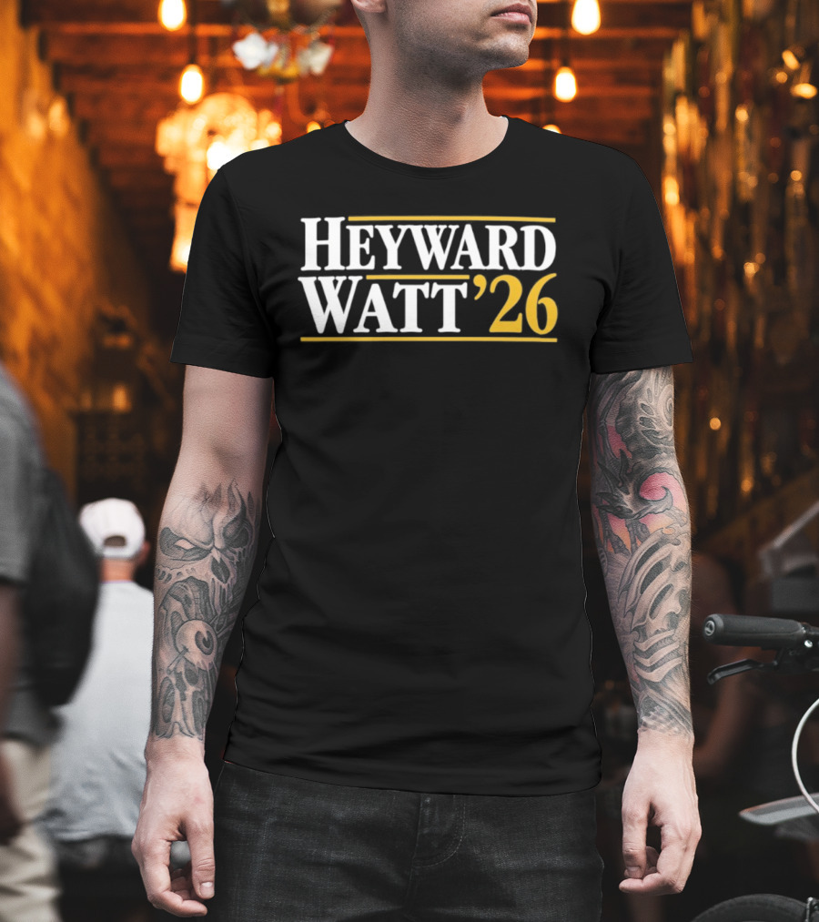 Heyward Watt '26 Pittsburgh Steelers Football Fan Gear T-Shirt