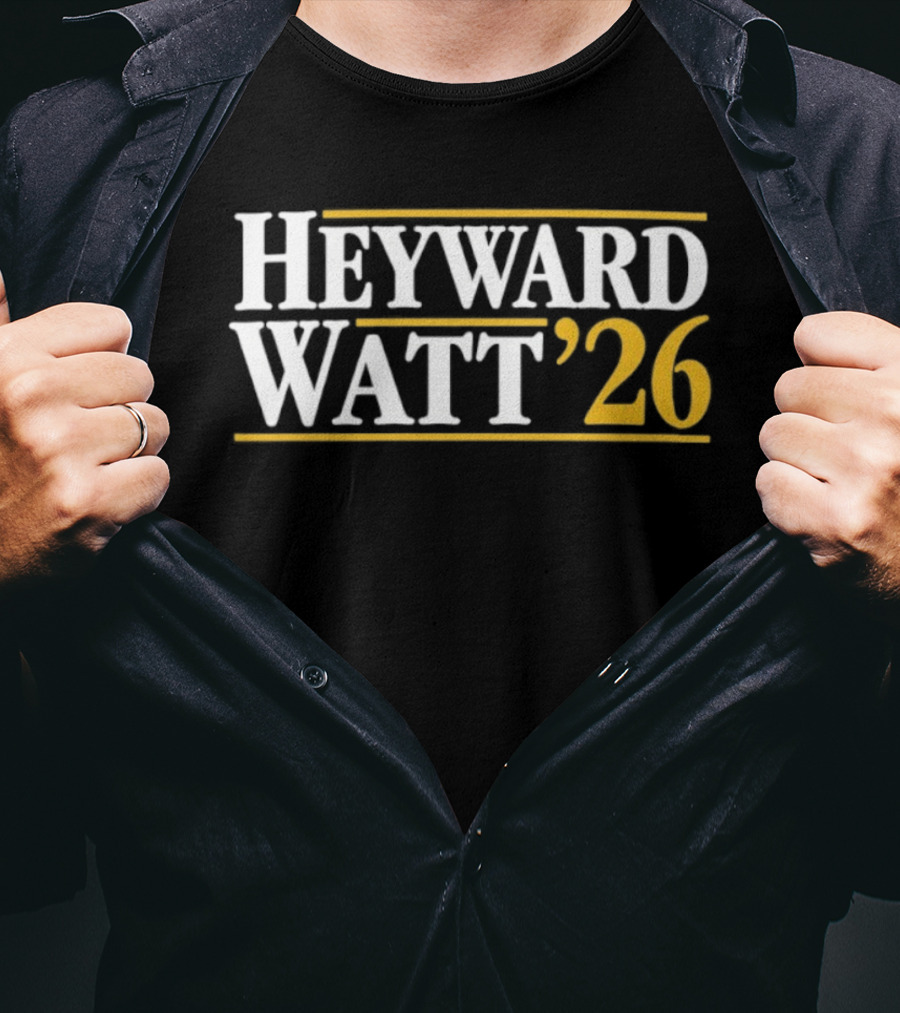 Heyward Watt '26 Pittsburgh Steelers Football Fan Gear T-Shirt