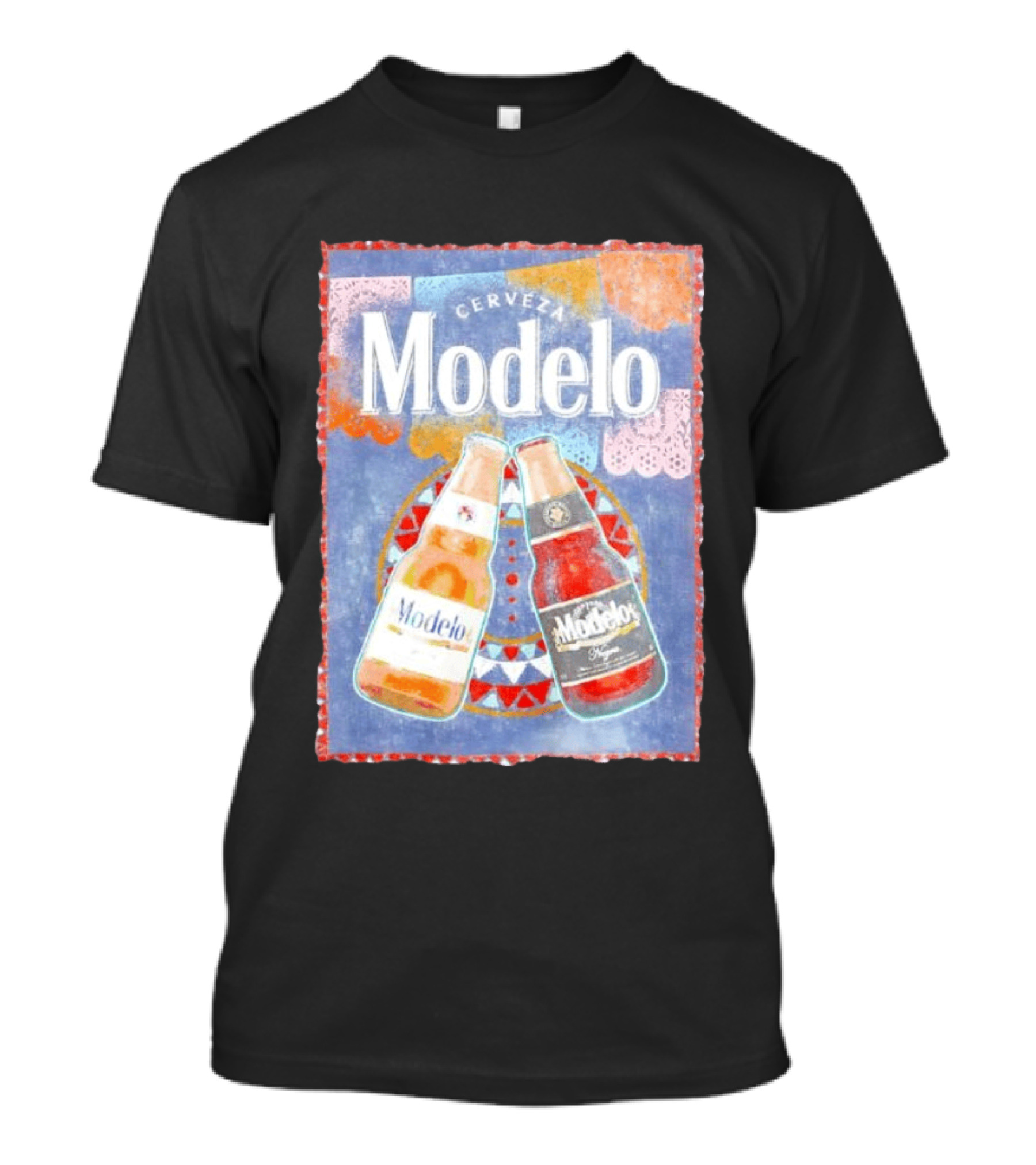 Cerveza Modelo Mexican Beer Bottles T-Shirt