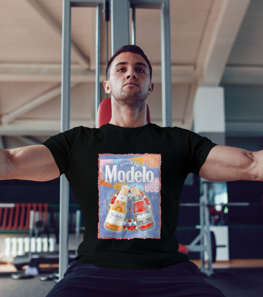 Cerveza Modelo Mexican Beer Bottles T-Shirt