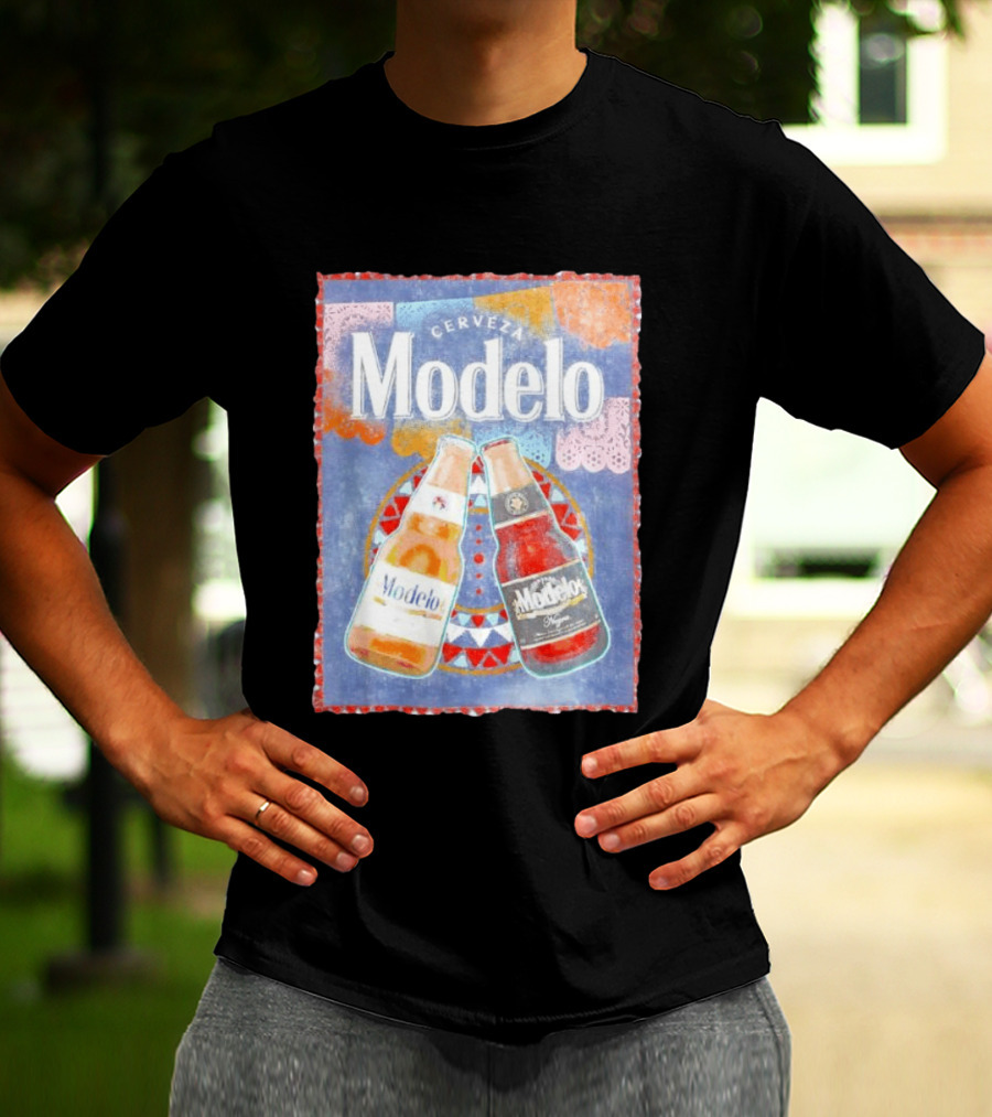 Cerveza Modelo Mexican Beer Bottles T-Shirt