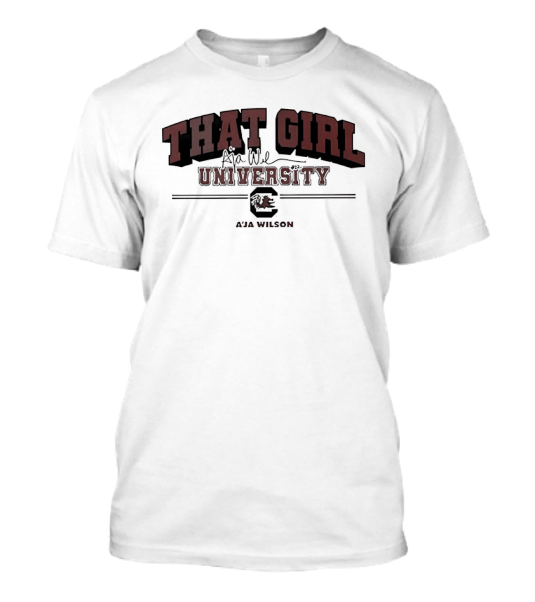 That Girl University South Carolina Gamecocks A'ja Wilson T-Shirt