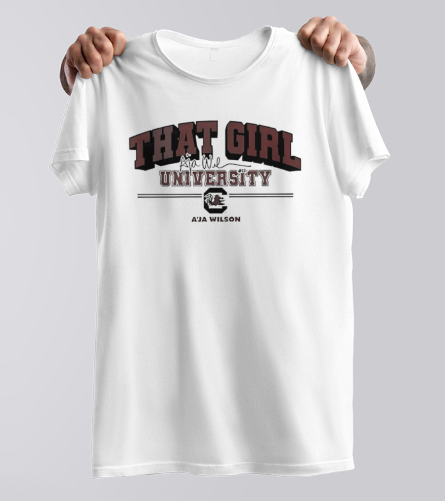 That Girl University South Carolina Gamecocks A'ja Wilson T-Shirt