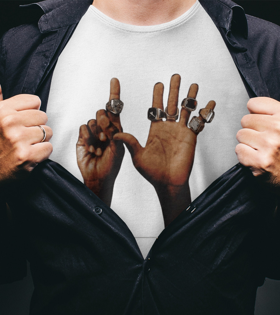 Carlos Alcaraz Es Hands Ring T-Shirt