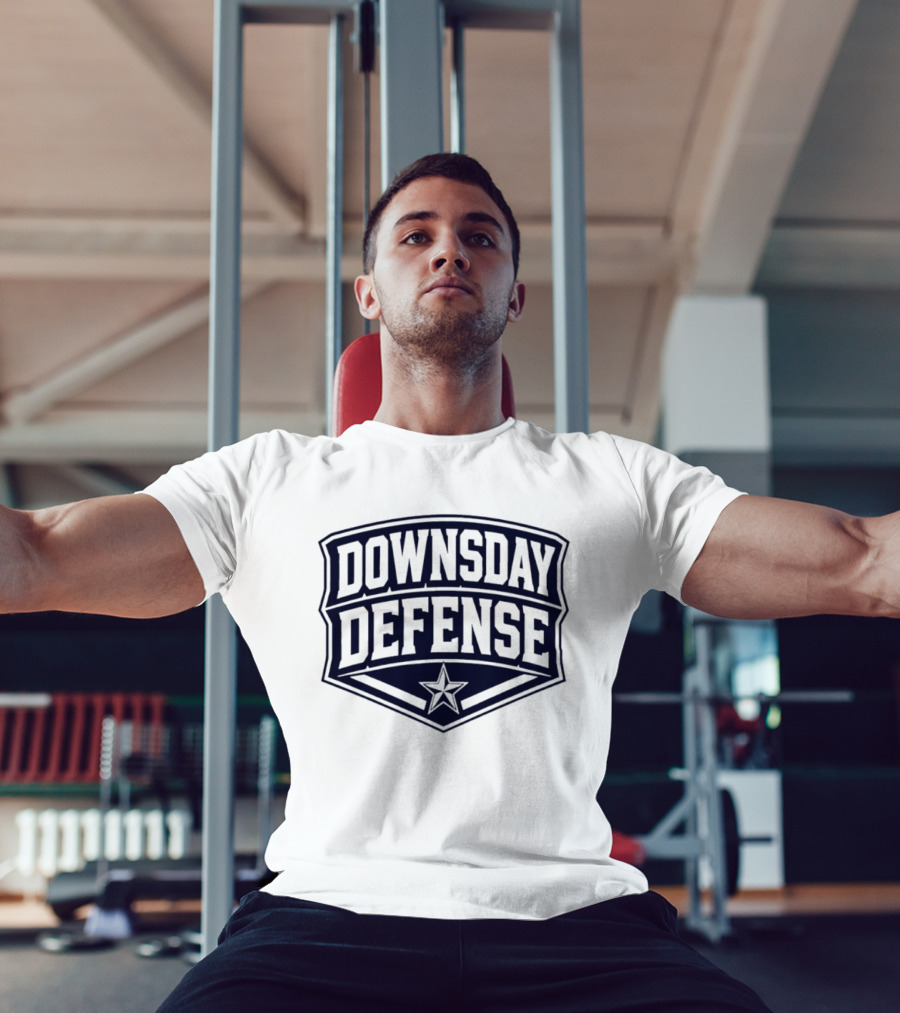 Downsday Defense Dallas Cowboys Star T-Shirt