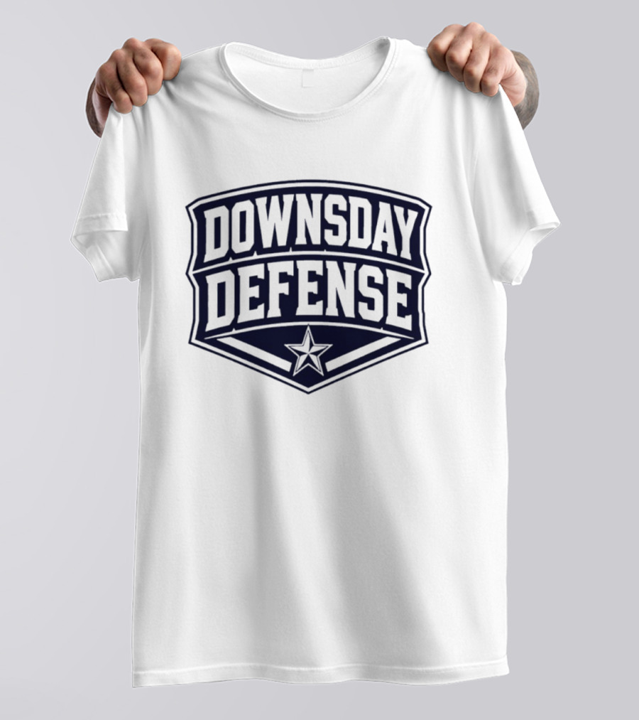 Downsday Defense Dallas Cowboys Star T-Shirt