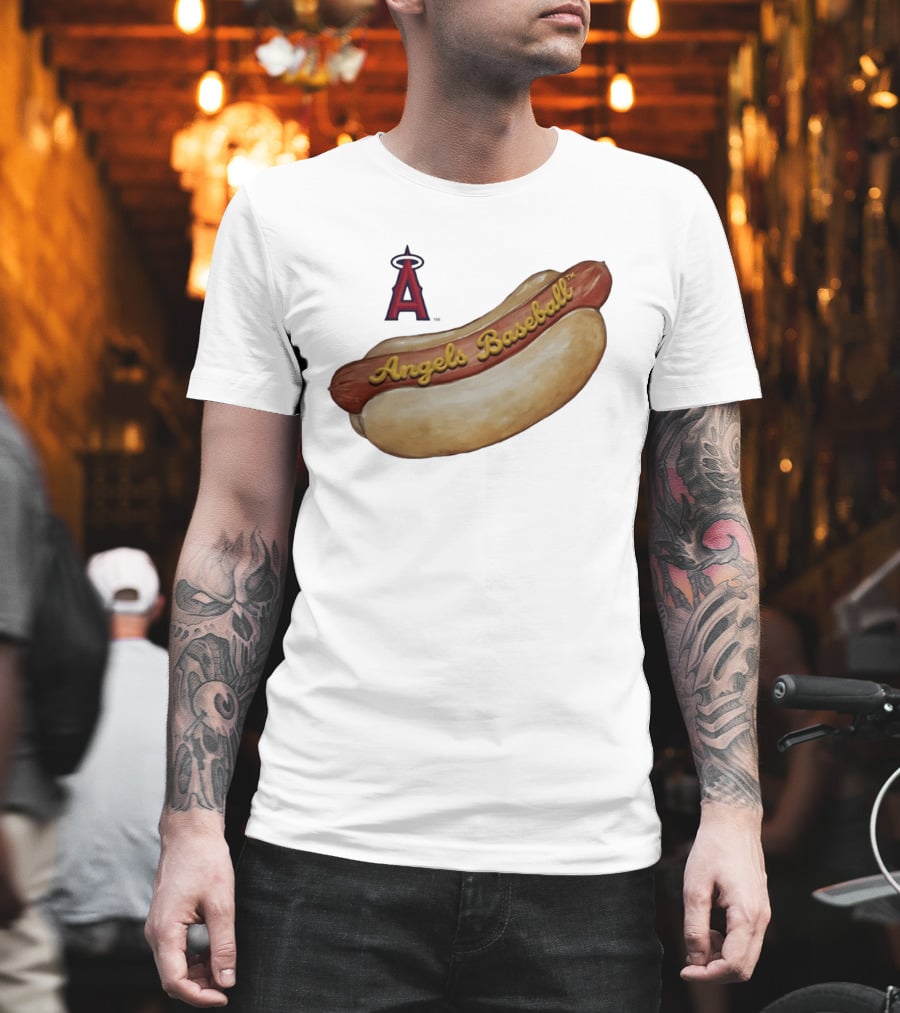 Los Angeles Angels Baseball Hot Dog MLB 2026 Season T-Shirt
