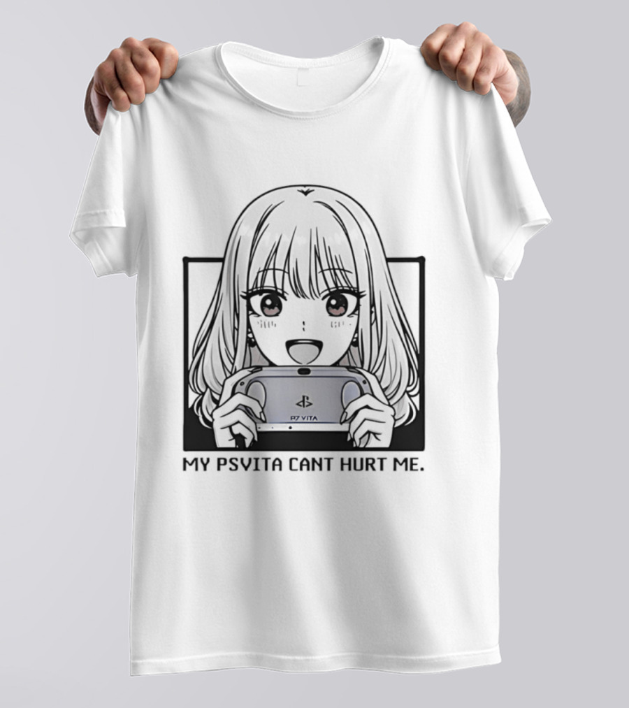 Marin Kitagawa My PS Vita Can't Hurt Me Gaming Manga Aesthetic T-Shirt