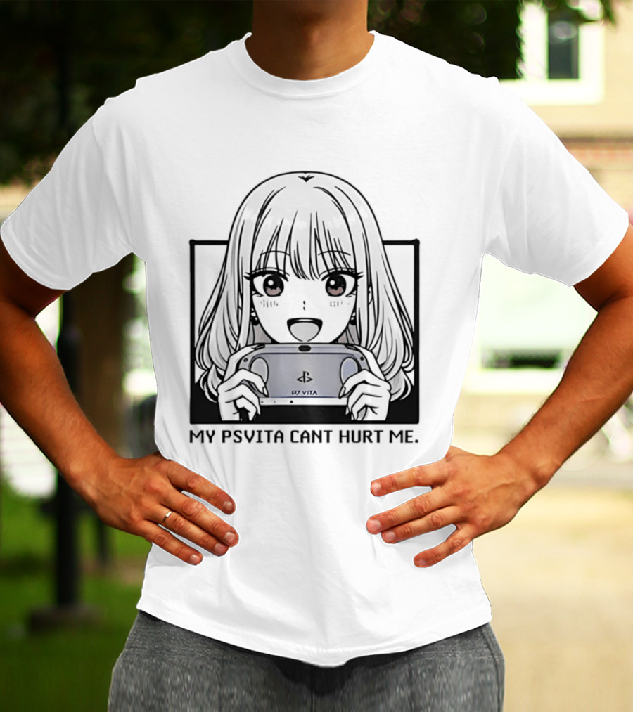 Marin Kitagawa My PS Vita Can't Hurt Me Gaming Manga Aesthetic T-Shirt