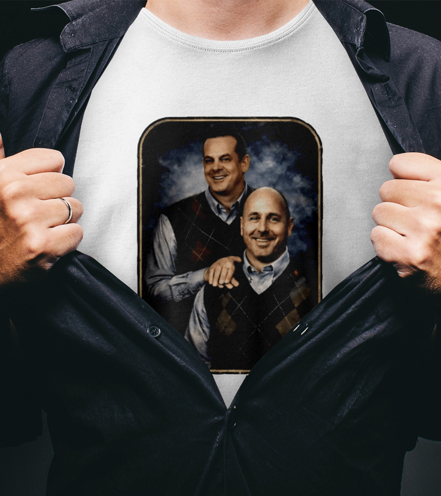 New York Baseball Step Brothers Aaron Boone Brian Cashman Comedy T-Shirt