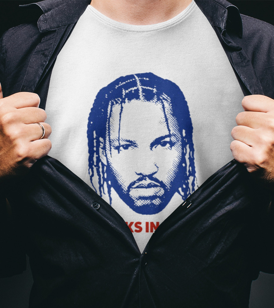New York Knicks Jalen Brunson Knicks In Five Swag Head T-Shirt