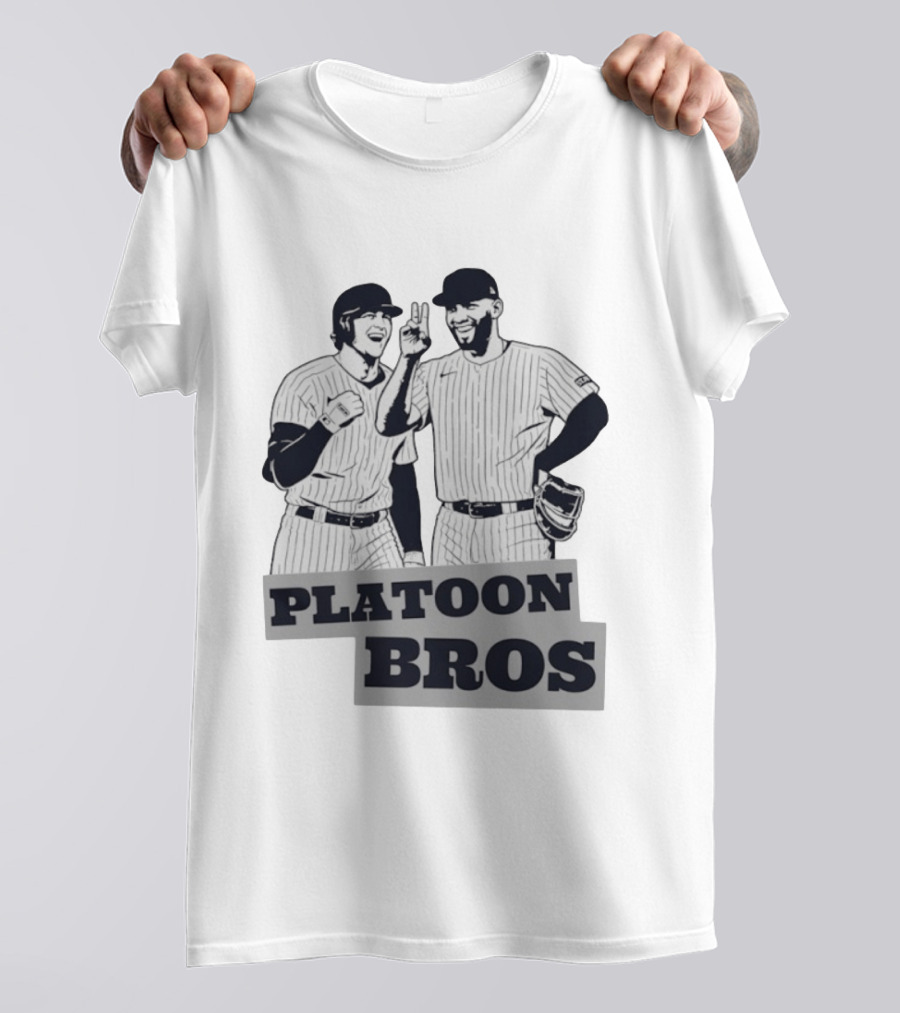 Yankees Platoon Bros Amed Rosario Ryan McMahon MLB Baseball Team T-Shirt