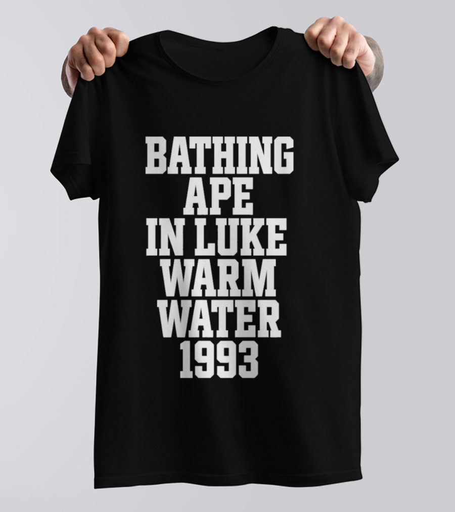 Bathing Ape In Luke Warm Water 1993 T-Shirt