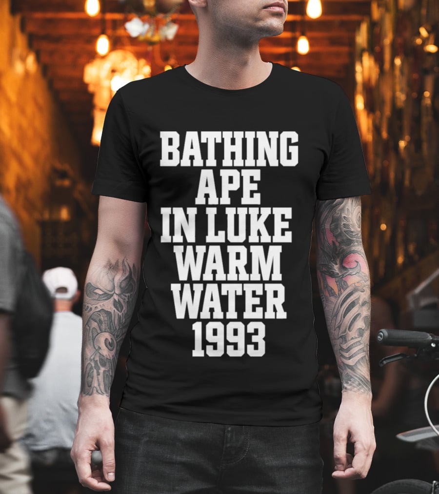 Bathing Ape In Luke Warm Water 1993 T-Shirt