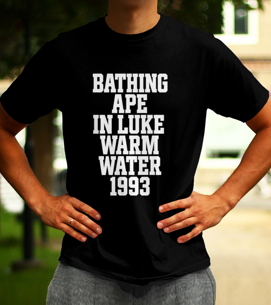Bathing Ape In Luke Warm Water 1993 T-Shirt
