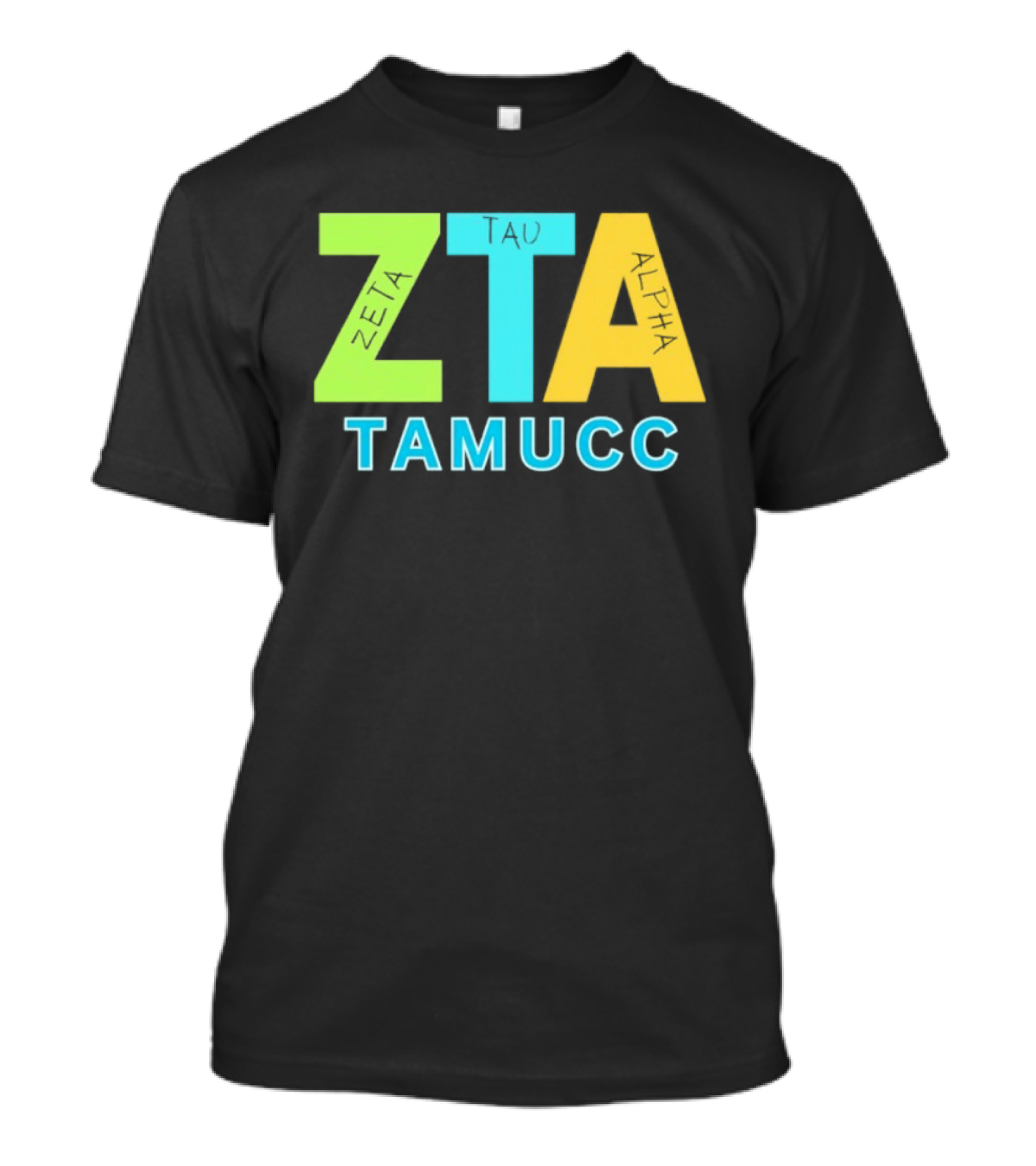 Zeta Tau Alpha TAMUCC Greek Life Sorority T-Shirt