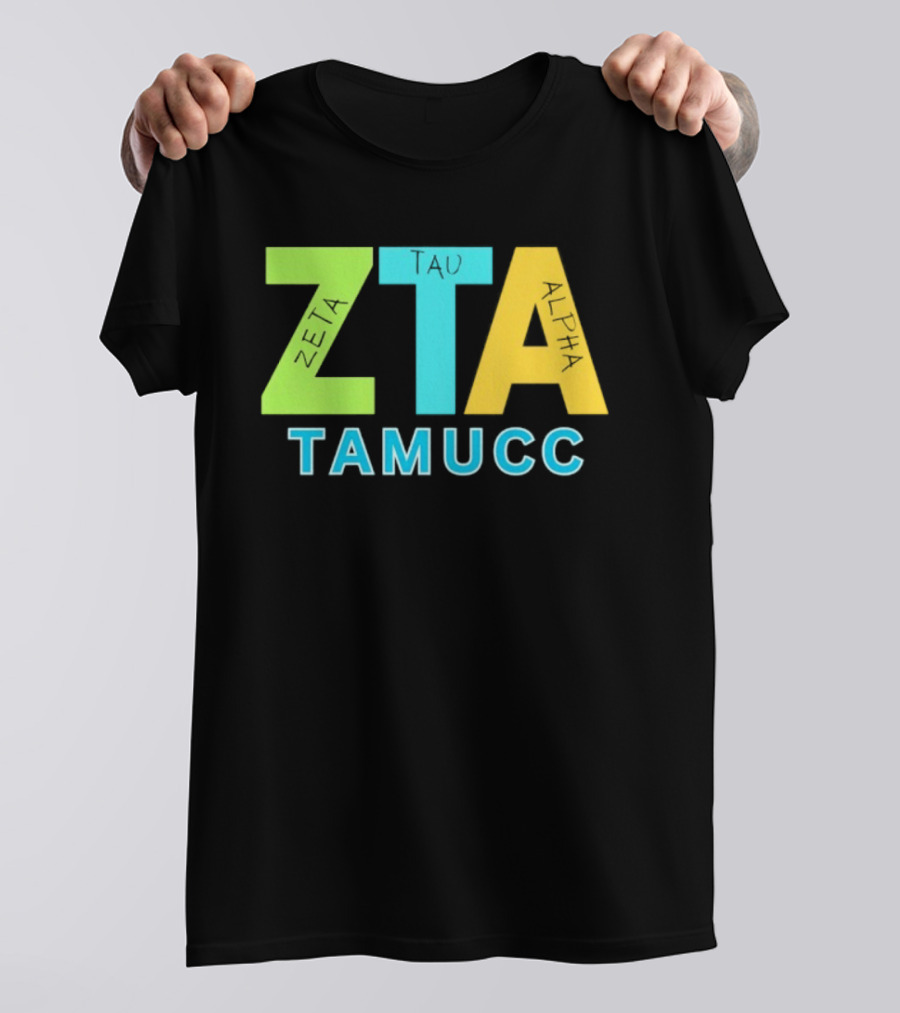 Zeta Tau Alpha TAMUCC Greek Life Sorority T-Shirt