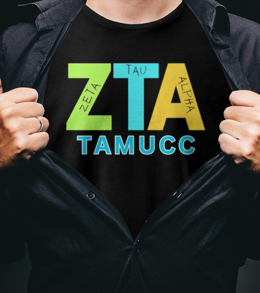 Zeta Tau Alpha TAMUCC Greek Life Sorority T-Shirt
