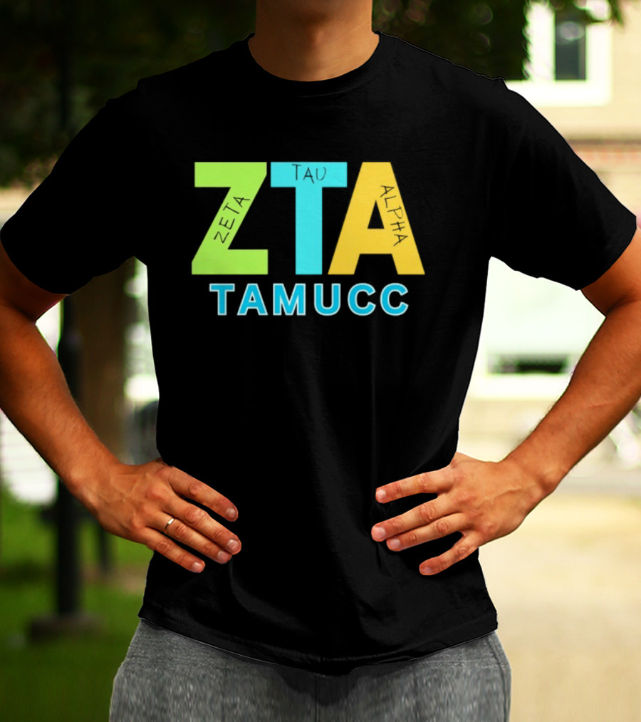 Zeta Tau Alpha TAMUCC Greek Life Sorority T-Shirt