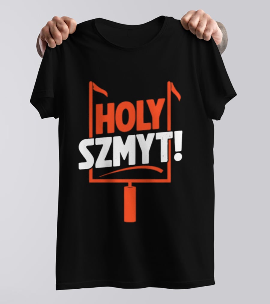 Andre Szmyt Holy Szmyt Cleveland Browns Football Uprights T-Shirt