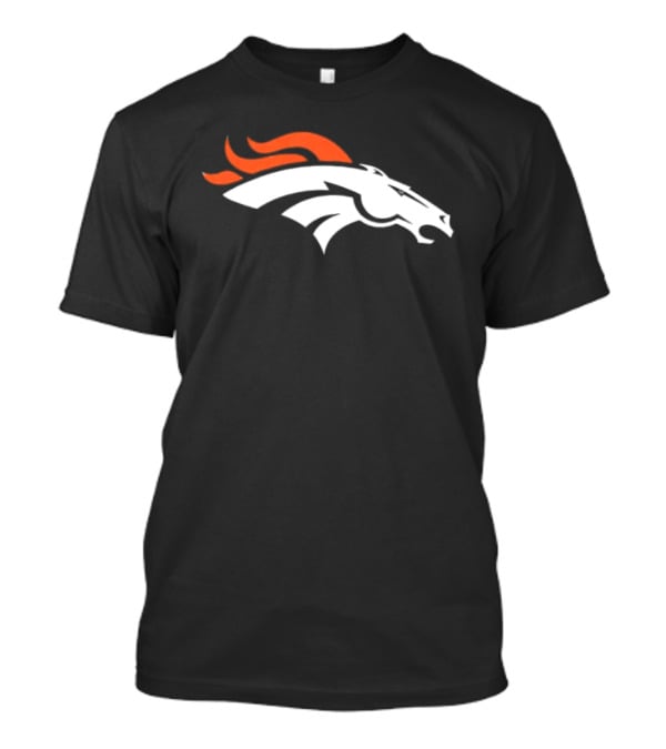 Denver Broncos Damn Right I Am A Broncos Now And Forever Signatures Two Sided T-Shirt