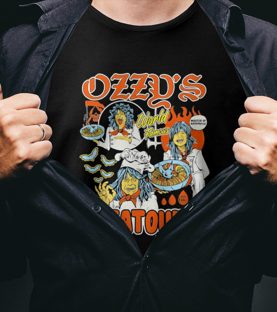 Ozzy's World Famous Batatouille Master Chef T-Shirt