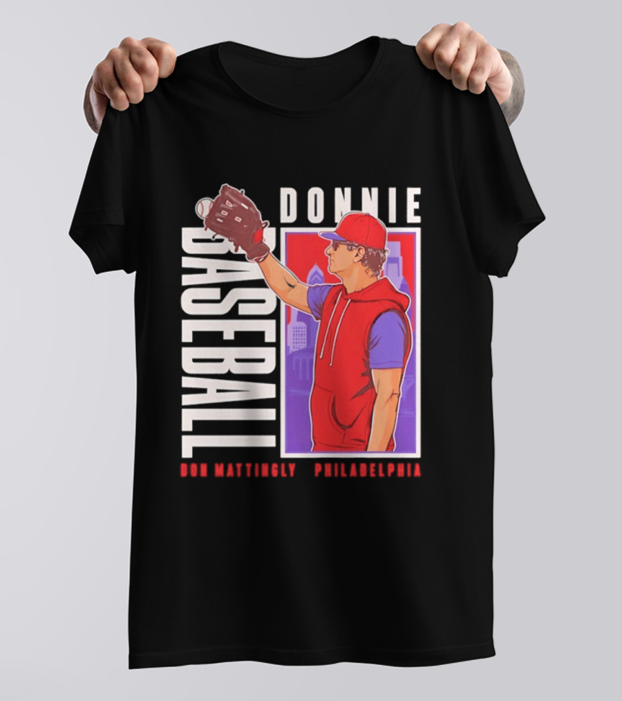 Don Mattingly Donnie Baseball Philadelphia Sports T-Shirt